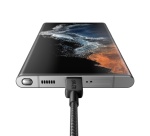 Câble téléphone portable Anker tressé USB-C vers USB-C 0,9 m Noir pour Smartphones Tablettes et Ordinateurs portables