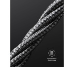 Câble téléphone portable Anker tressé USB-C vers USB-C 1,8 m Noir pour Smartphones Tablettes et Ordinateurs portables