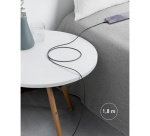 Câble téléphone portable Anker tressé USB-C vers USB-C 1,8 m Noir pour Smartphones Tablettes et Ordinateurs portables