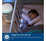 Purificateur Philips Série 3400 AC3420/10 Connecté Gris Blanc