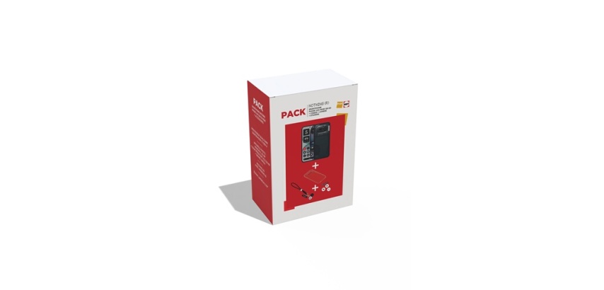 Smartphone Nothing Pack Phone 4a 6.78" 5G Double nano SIM 128 Go Noir + Coque + Lanière + Stickers