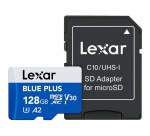 Carte mémoire micro SD Lexar Blue Plus 128 Go UHS-I