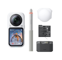 Caméra sport Insta360 X6 Essentials Bundle Arctic Blanc
