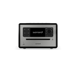 Chaine HiFi Sonoro Elite Noir Brillant Argent Reconditionné