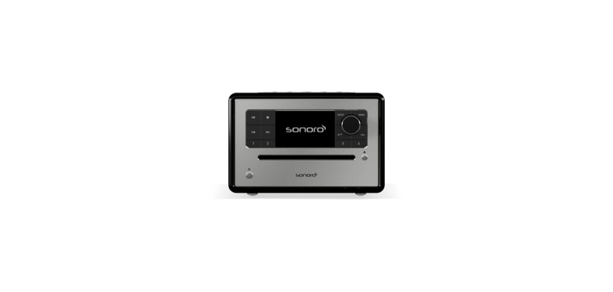 Chaine HiFi Sonoro Elite Noir Brillant Argent Reconditionné