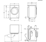 Lave-linge hublot Aeg LFR85A114V