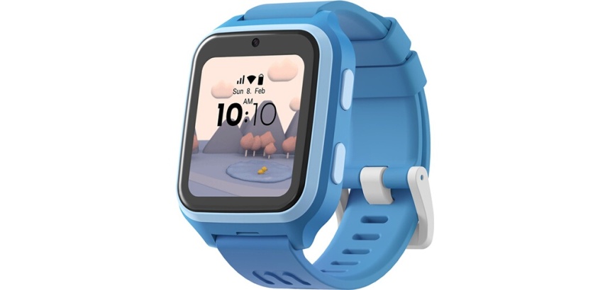 Montre connectée Myfirst pour enfants M1 Bluetooth Bleu avec bracelet Bleu + Carte Sim incluse