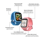 Montre connectée Myfirst pour enfants M1 Bluetooth Bleu avec bracelet Bleu + Carte Sim incluse