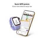 Montre connectée Myfirst pour enfants S4 Bluetooth Bleu Foncé avec bracelet Bleu Foncé + Carte eSim incluse