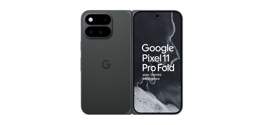 Smartphone Google Pixel 11 Pro Fold 6.73" OLED 5G Double SIM 256 Go Noir Volcanique