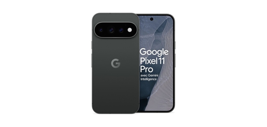 Smartphone Google Pixel 11 Pro 6.3" OLED 5G Double SIM 1 To Noir Volcanique Mat