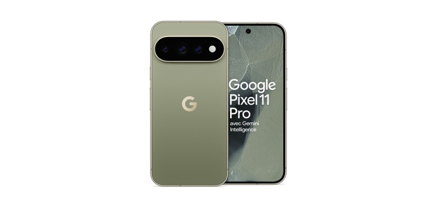 Smartphone Google Pixel 11 Pro 6.3" OLED 5G Double SIM 256 Go Olive