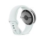 Montre connectée Google Pixel Watch 5 45 mm 4G Argent avec bracelet sport caoutchouc Gris et Vert