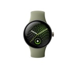 Montre connectée Google Pixel Watch 5 41 mm Bluetooth Doré avec bracelet sport caoutchouc Vert