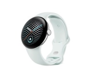 Montre connectée Google Pixel Watch 5 41 mm Bluetooth Argent avec bracelet sport caoutchouc Gris et Vert