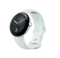 Montre connectée Google Pixel Watch 5 41 mm Bluetooth Argent avec bracelet sport caoutchouc Gris et Vert