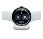 Montre connectée Google Pixel Watch 5 41 mm Bluetooth Argent avec bracelet sport caoutchouc Gris et Vert