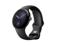Montre connectée Google Pixel Watch 5 45 mm 4G Noir Mat avec bracelet sport caoutchouc Noir Volcanique