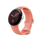 Montre connectée Google Pixel Watch 5 41 mm Bluetooth Or avec bracelet sport caoutchouc Rose