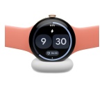 Montre connectée Google Pixel Watch 5 41 mm Bluetooth Or avec bracelet sport caoutchouc Rose
