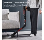 Aspirateur balai Rowenta sans fil X-Pert Flex 7.60 Animal RH6A83WO Rouge Reconditionné