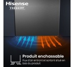Réfrigérateur 1 porte Hisense RL3K370SAIE Freshfit Inox
