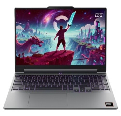 PC portable Lenovo Gaming LOQ 15AHP11 15,3" AMD Ryzen 7 16 Go RAM 512 Go SSD Nvidia GeForce RTX 5060 Gris Lunaire