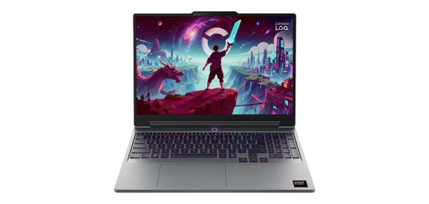 PC portable Lenovo Gaming LOQ 15AHP11 15,3" AMD Ryzen 7 16 Go RAM 512 Go SSD Nvidia GeForce RTX 5060 Gris Lunaire