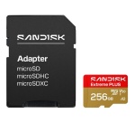 Carte mémoire micro SD Sandisk Extreme PLUS UHS-I 256 Go pour Drone Appareils Android Consoles de jeu portables