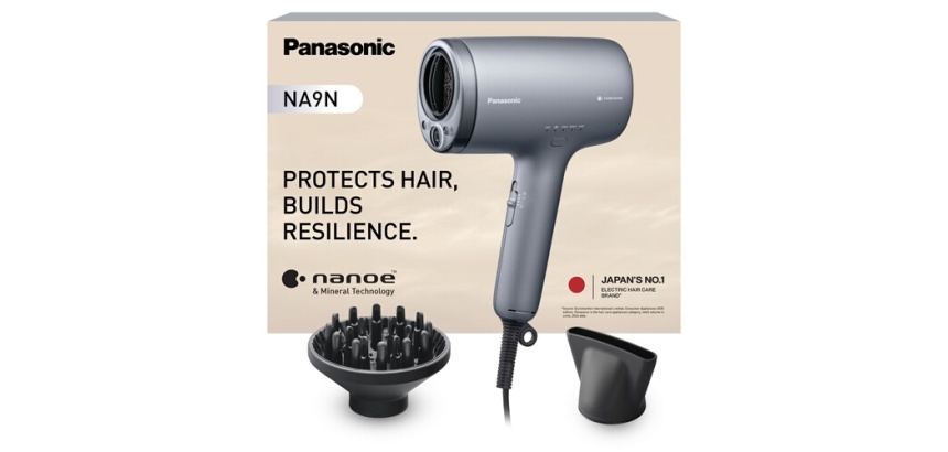 Sèche-cheveux Panasonic EH-NA9N-H825 avec technologie Nanoe et double mineral