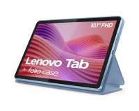 Tablette tactile Lenovo Pack Tab 10,1" 128 Go Bleu polaire + Coque de protection