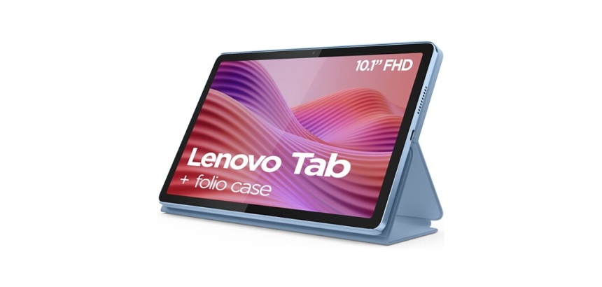 Tablette tactile Lenovo Pack Tab 10,1" 128 Go Bleu polaire + Coque de protection
