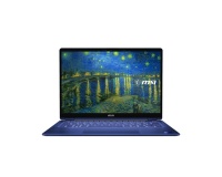 PC portable Msi Prestige 14 Flip AI+ Vincent van Gogh Edition 261FRN 14" Ecran Tactile Full HD+ Intel Core Ultra X9 32 Go RAM 1 To SSD Nuit étoilée sur le Rhône