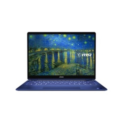 PC portable Msi Prestige 14 Flip AI+ Vincent van Gogh Edition 261FRN 14" Ecran Tactile Full HD+ Intel Core Ultra X9 32 Go RAM 1 To SSD Nuit étoilée sur le Rhône