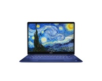 PC portable Msi Prestige 14 Flip AI+ Vincent van Gogh Edition 262FRN 14" Ecran Tactile Full HD+ Intel Core Ultra X9 32 Go RAM 1 To SSD La nuit étoilée
