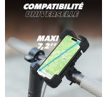 Divers équipement ou accessoire vélo Tnb Support smartphone renforcé avec verrouillage automatique vélo et trottinette Urban Moov Noir