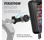 Divers équipement ou accessoire vélo Tnb Support smartphone en coque rigide avec système Quick Lock Urban Moov Noir