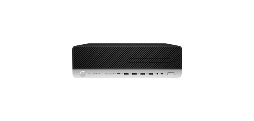 Unité Centrale Hp EliteDesk 800 G5 SFF Intel Core i5 16 Go RAM 256 Go SSD Noir et Argent Reconditionné