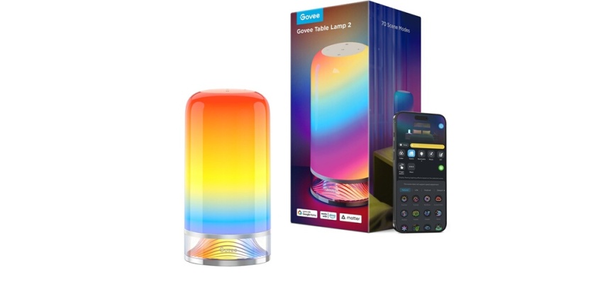 Lampe connectée Govee de table LED RGBICWW