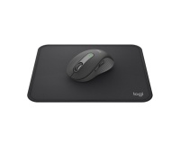 Souris Logitech Ensemble sans fil Signature M650 Graphite + Tapis de souris Logitech Noir