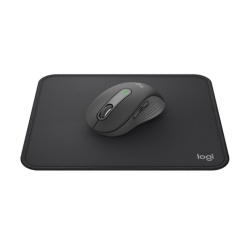Souris Logitech Ensemble sans fil Signature M650 Graphite + Tapis de souris Logitech Noir