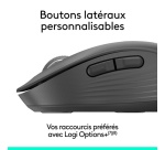 Souris Logitech Ensemble sans fil Signature M650 Graphite + Tapis de souris Logitech Noir