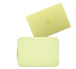 Housse PC Portable Accsup Vert pour MacBook Neo Air et Pro de 13"