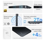 Smartphone Xiaomi Redmi 15C 6.9" Double nano SIM 128 Go Noir minuit