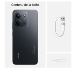 Smartphone Xiaomi Redmi 15C 6.9" Double nano SIM 128 Go Noir minuit
