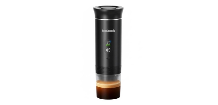 Cafetière Nespresso Koolcook KC_PCM31 72W portable 3 en 1 Noir