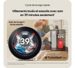 Lave-linge hublot Lg F34X56WHST