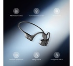 Casque audio Shokz OPEN RUN PRO2 NOIR