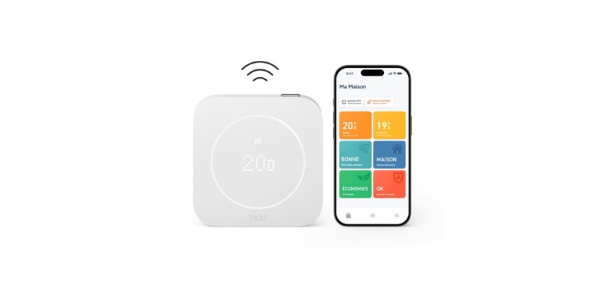 Thermostat connecté Tado Sonde de température sans fil X 2e gén Blanc