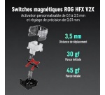 Clavier Asus gaming avec fil Azerty ROG Falchion Ace 75 HE V2X Noir